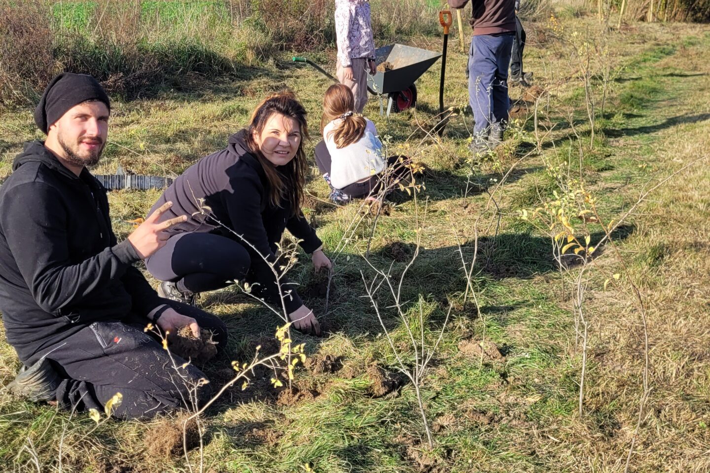 Zielono - niebieska inicjatywa w Bogdaszowicach